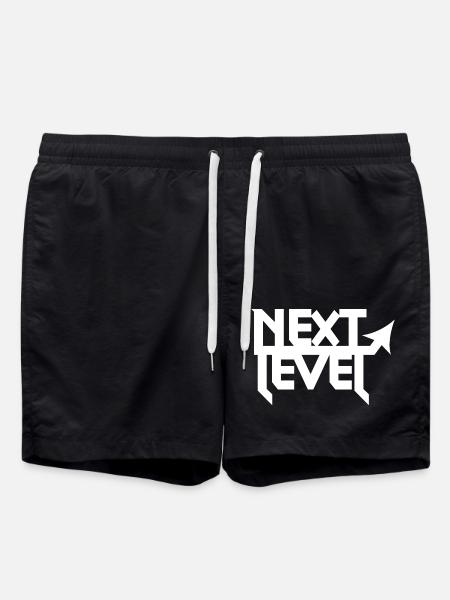 next level w - Swim Trunks - black