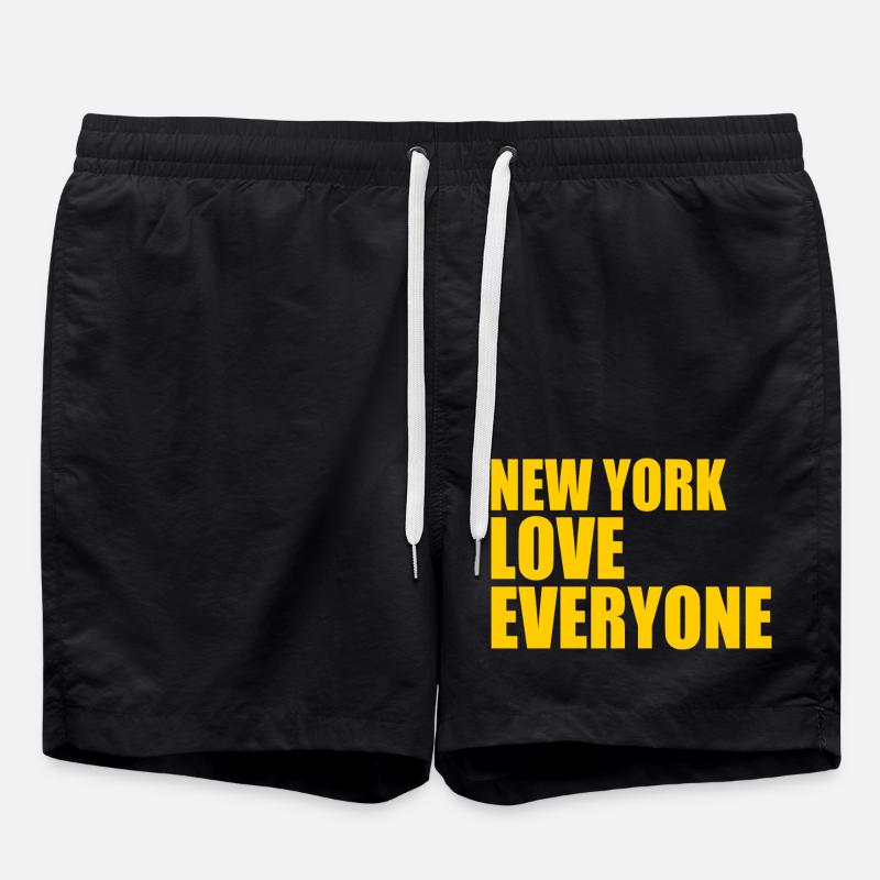 New York - Short de bain - noir