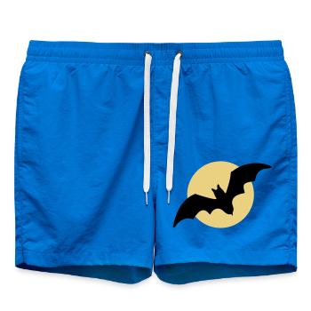 Fliegende Fledermaus Mond - Badeshorts - Cobalt blue - Vorne