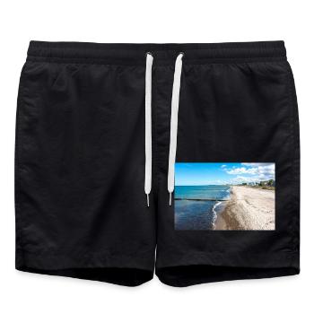 Heiligendamm Bad Doberan Mecklembourg Poméranie occidentale - Short de bain - noir - Devant - AI Model Male 185 light (185cm)
