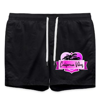 California Vibes - Short de bain - noir - Devant - AI Model Male 185 light (185cm)