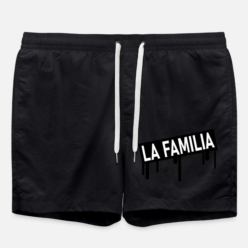 La Familia Graffiti - Short de bain - noir