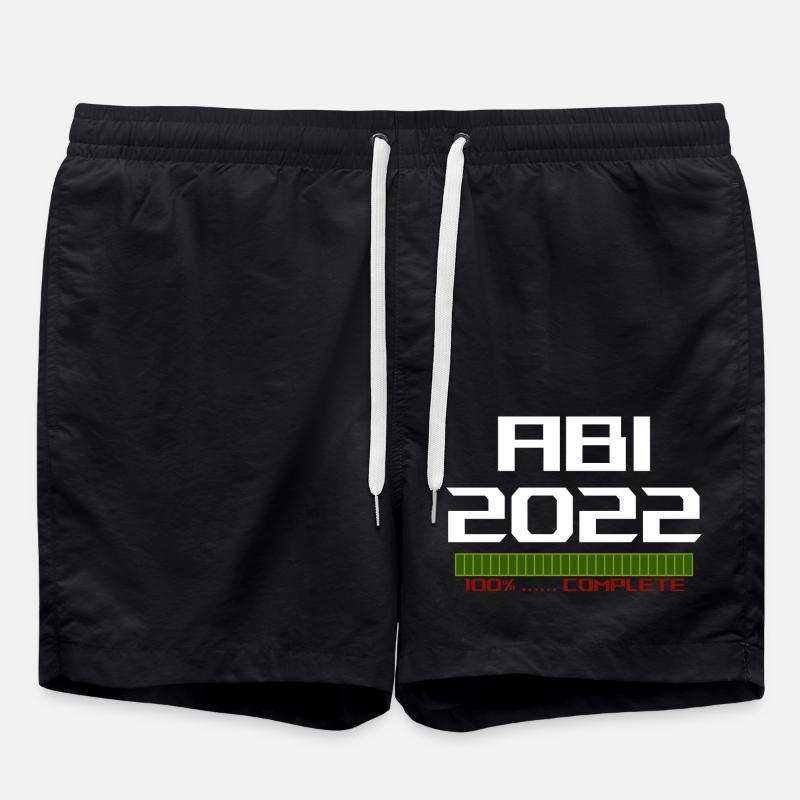 Complete 2022 ABI white - Badeshorts - Schwarz