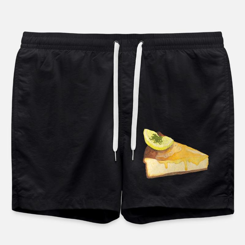 Gâteau au fromage au citron - Short de bain - noir