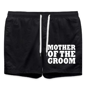 Mother of the groom - Short de bain - noir - Devant - AI Model Male 185 light (185cm)