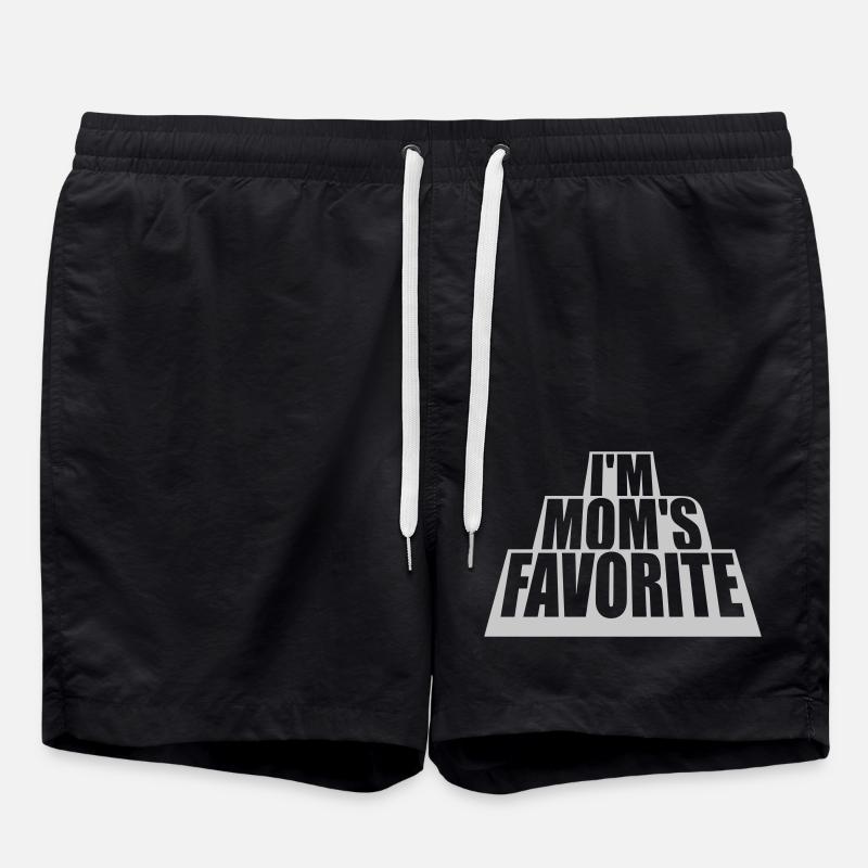 Je suis maman s - Short de bain - noir
