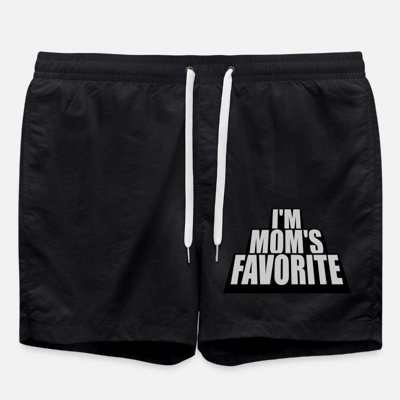 Je suis maman s - Short de bain - noir