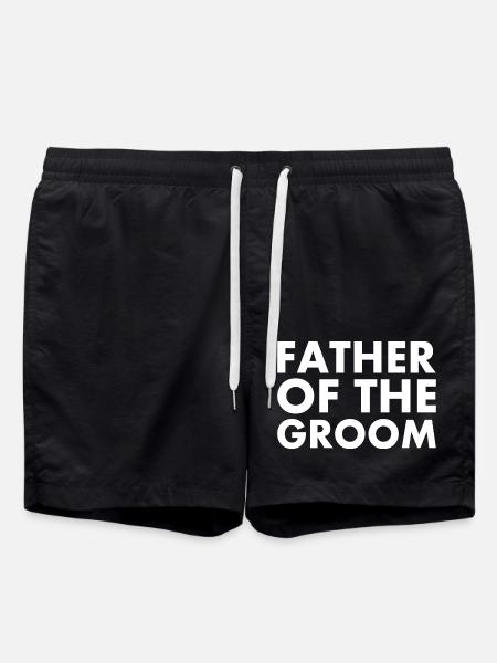 Father of the groom - Swim Trunks - black
