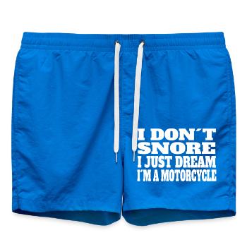 Moto Moto Moto Mobylette Cadeau Motocycliste - Short de bain - cobalt blue - Devant