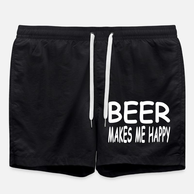 Beer - Swim Trunks - black