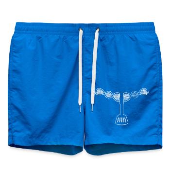 Kochen Geschenk Hobbykoch Bäcker Koch lustige - Badeshorts - Cobalt blue - Vorne
