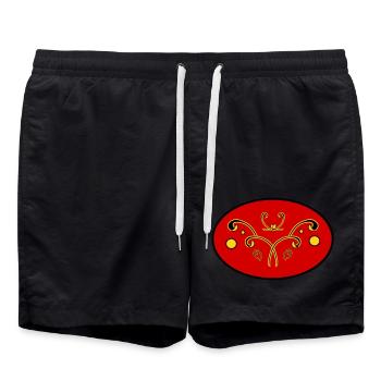 Exquis - Short de bain - noir - Devant - AI Model Male 185 light (185cm)