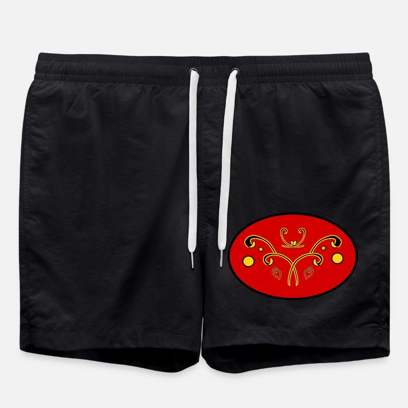 Exquisite - Swim Trunks - black