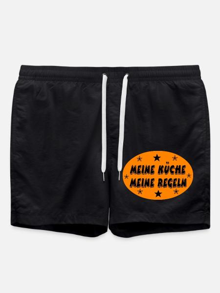 Küche - Badeshorts - Schwarz