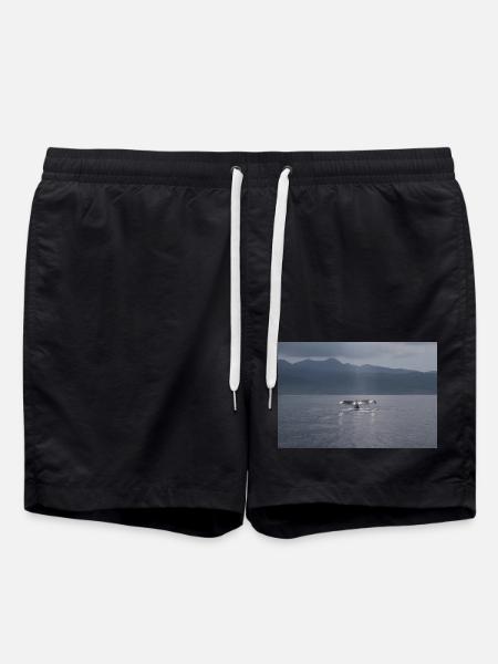 Wal Flosse - Badeshorts - Schwarz
