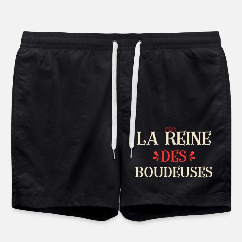 La reine des boudeuses - Short de bain - noir