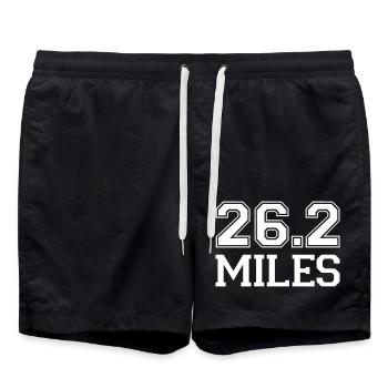 Marathon - Short de bain - noir - Devant - AI Model Male 185 light (185cm)