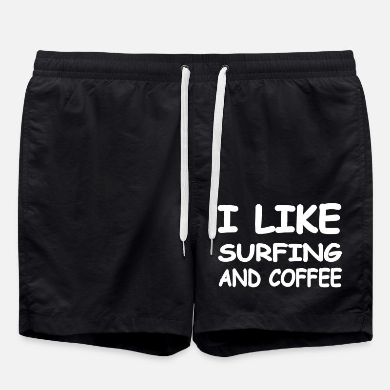 Surfing - Swim Trunks - black