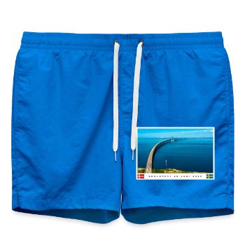 Danish-Swedish Tunnel Dream & Party in Bro - Swim Trunks - cobalt blue - Front