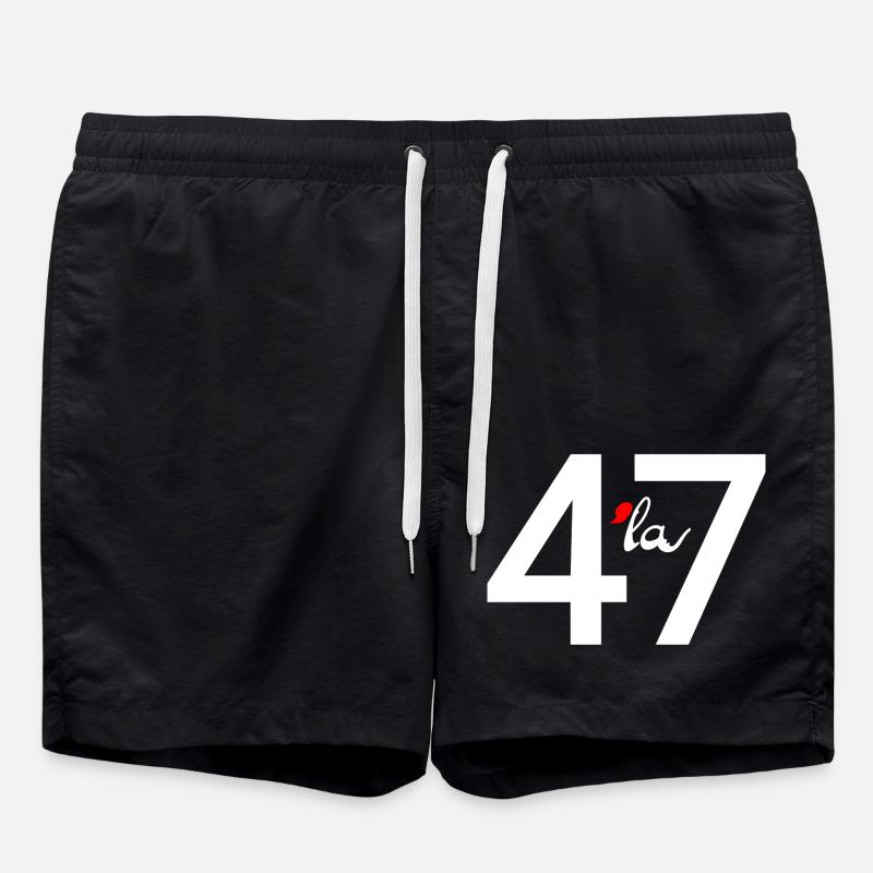 47 comma la - Swim Trunks - black