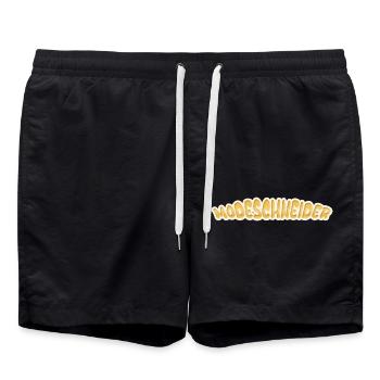 Job Fashion Tailor - Swim Trunks - black - Front - AI Model Male 185 light (185cm)