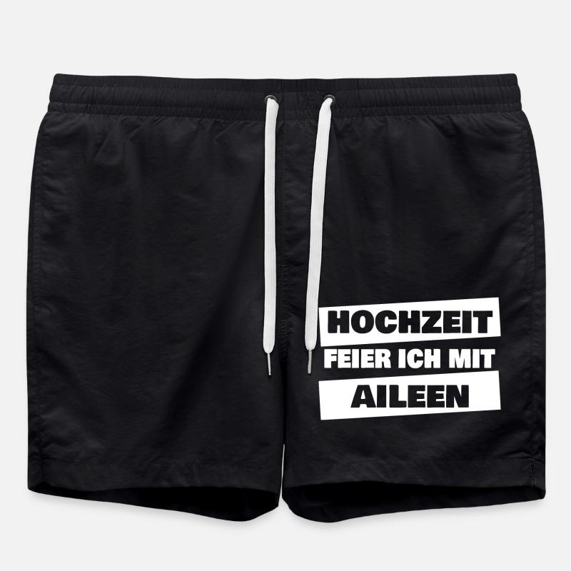 Gift for Aileen - Swim Trunks - black