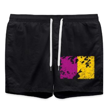 Wexford Vintage - Badeshorts - Schwarz - Vorne - AI Model Male 185 light (185cm)