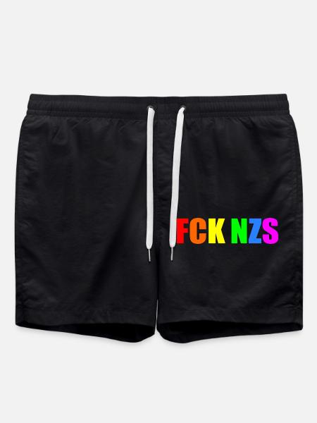 Fck nzs - Short de bain - noir