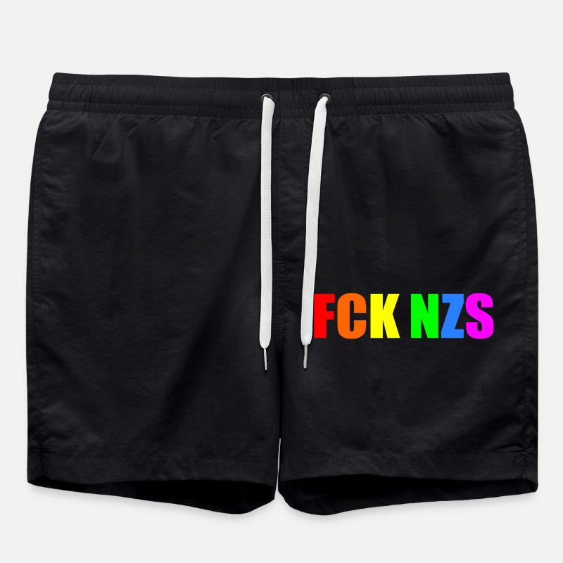Fck nzs - Short de bain - noir
