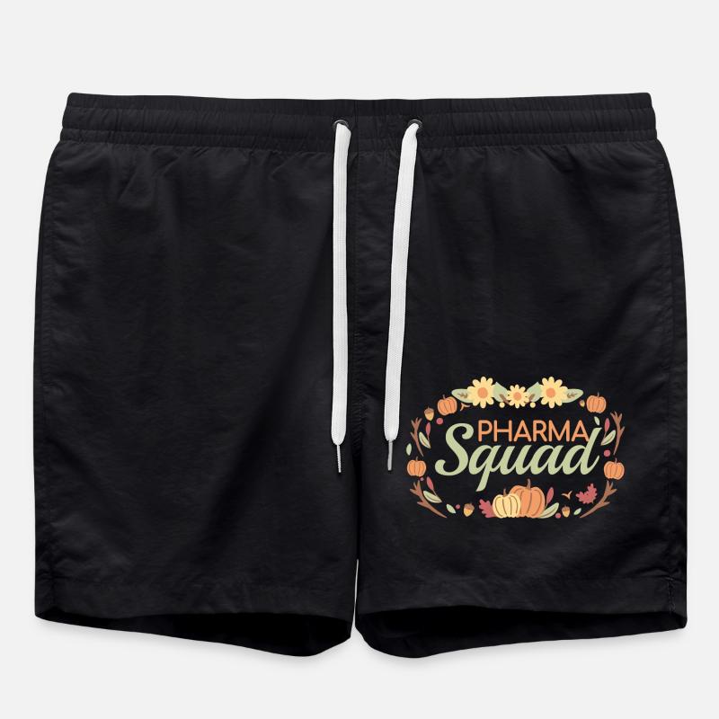 Pharmacy | Pharma Squad pastel - Swim Trunks - black