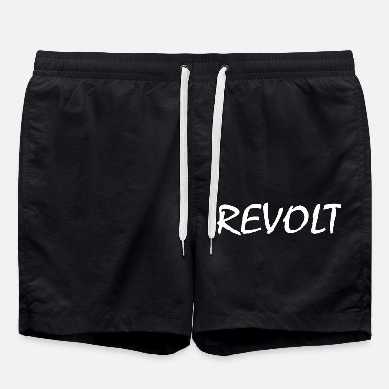 Revolt - Short de bain - noir