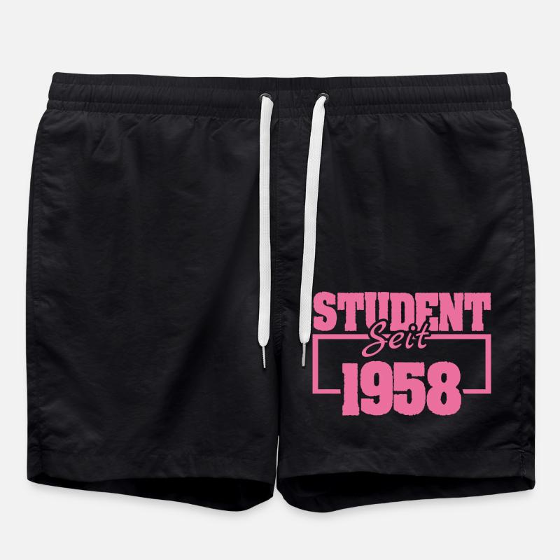 1958 - Swim Trunks - black