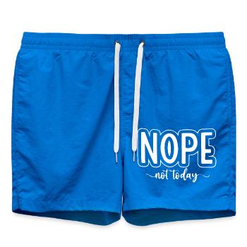 Non, pas drôle aujourd’hui - Short de bain - cobalt blue - Devant