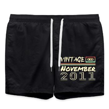 Legendary Since November 2011 - November 2011 - Swim Trunks - black - Front - AI Model Male 185 light (185cm)