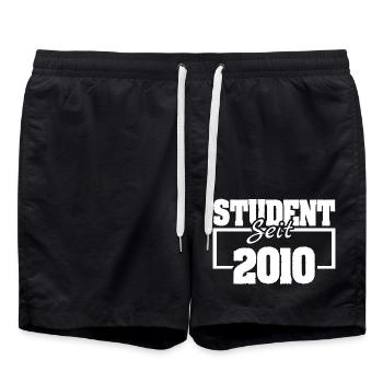 Student 2010 - Swim Trunks - black - Front - AI Model Male 185 light (185cm)