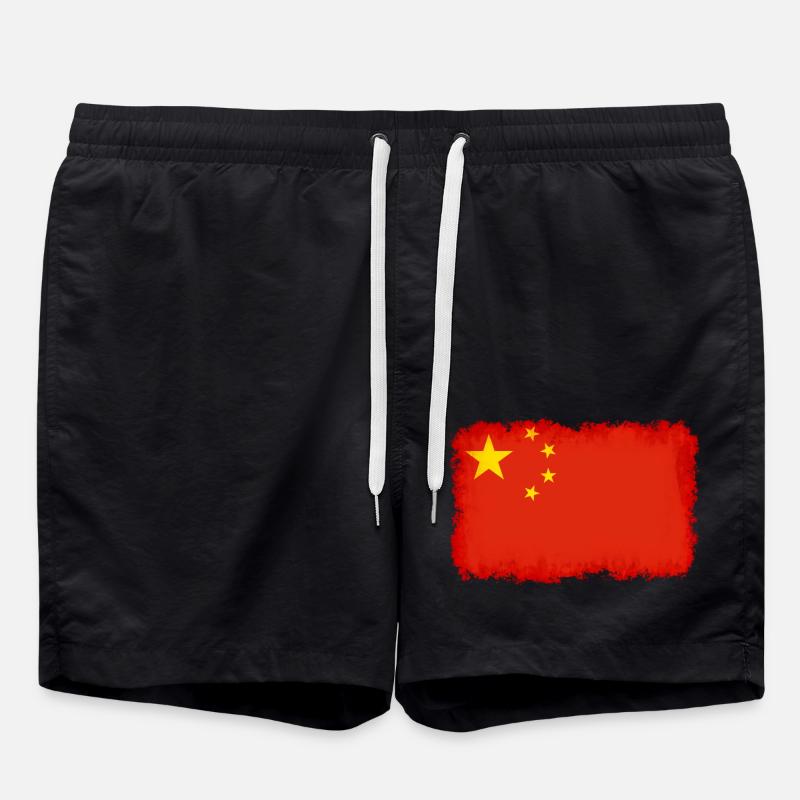 République populaire de Chine - Short de bain - noir