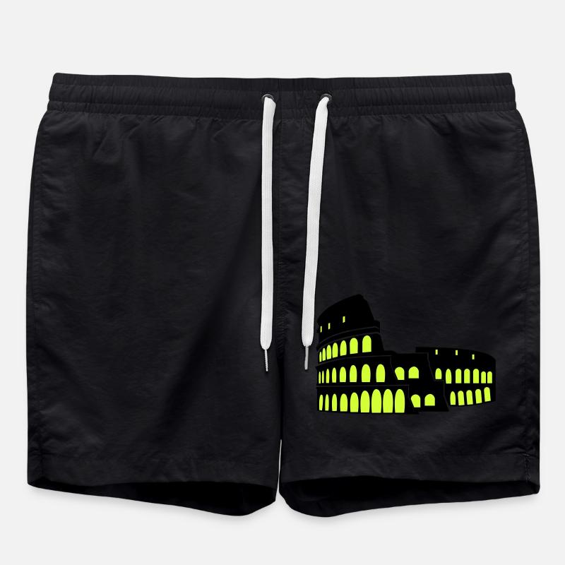 Kolosseum - Badeshorts - Schwarz