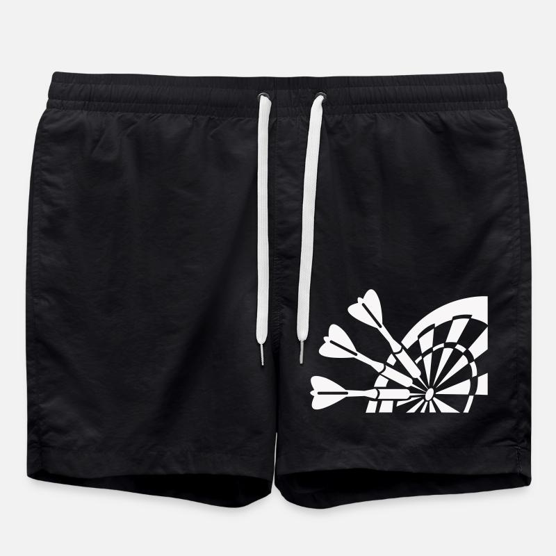 Dart - Badeshorts - Schwarz