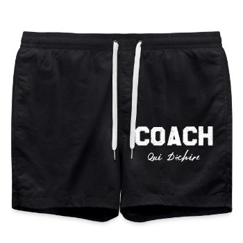 Coach Wer - Badeshorts - Schwarz - Vorne - AI Model Male 185 light (185cm)