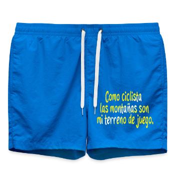 Bicycle Bicycle Bicycle Bike Biker MTB 10 - Swim Trunks - cobalt blue - Front