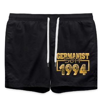 1994 - Badeshorts - Schwarz - Vorne - AI Model Male 185 light (185cm)