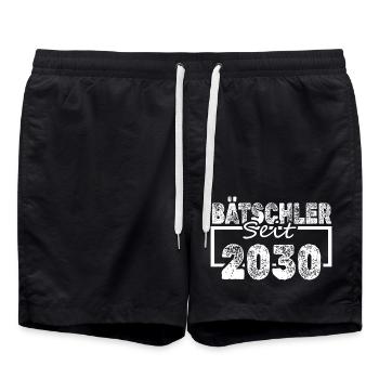 2030 - Short de bain - noir - Devant - AI Model Male 185 light (185cm)