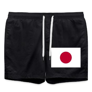 Japon - Short de bain - noir - Devant - AI Model Male 185 light (185cm)