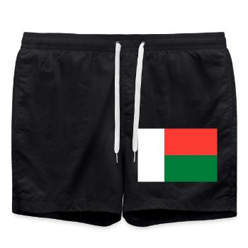 Madagascar - Swim Trunks - black - Front - AI Model Male 185 light (185cm)
