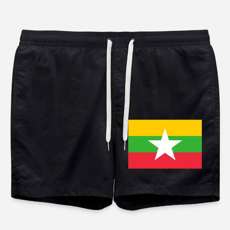 Myanmar - Swim Trunks - black