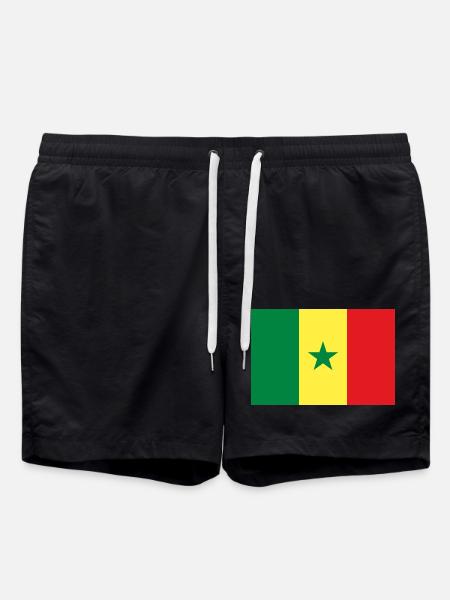 Sénégal - Short de bain - noir
