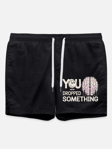 You Dropped Something 15 - Badeshorts - Schwarz