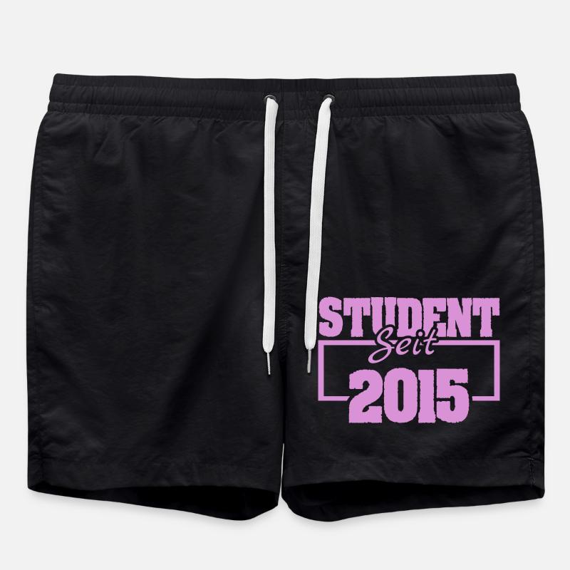 since 2015 - Swim Trunks - black