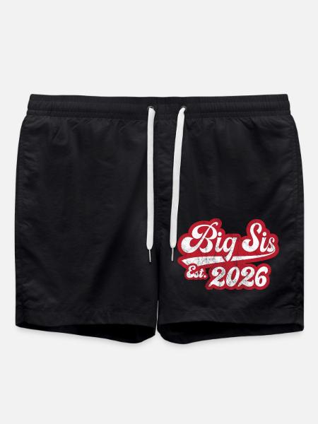 Big Sis Est 2026 - Swim Trunks - black