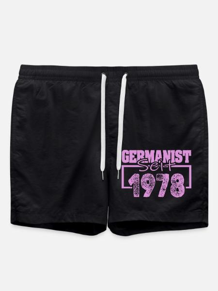 Studium 1978 - Badeshorts - Schwarz